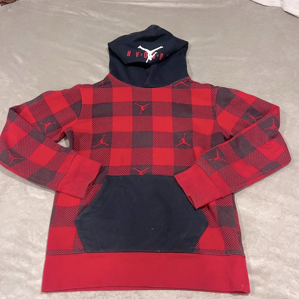 Jordan Black And Red Boys Sweater Boys Size M